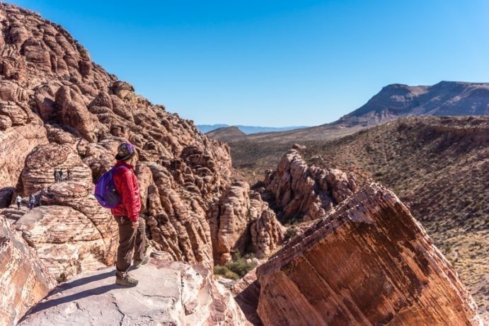 Getting Fresh Air at Red Rock Canyon