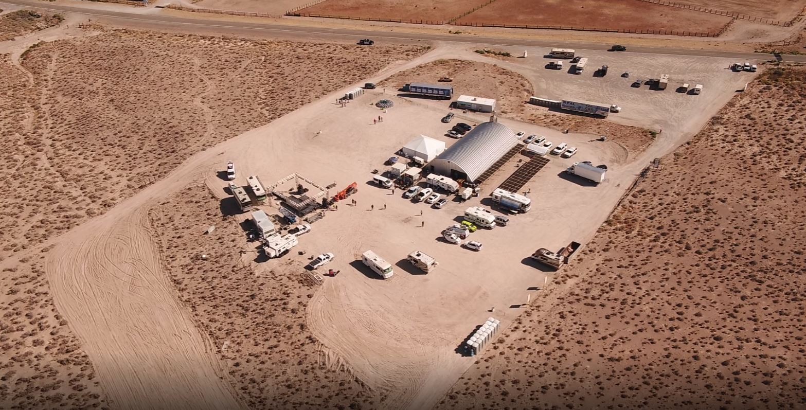 Camp Near Area 51