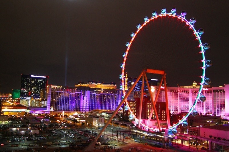 Visit the High Roller Wheel
