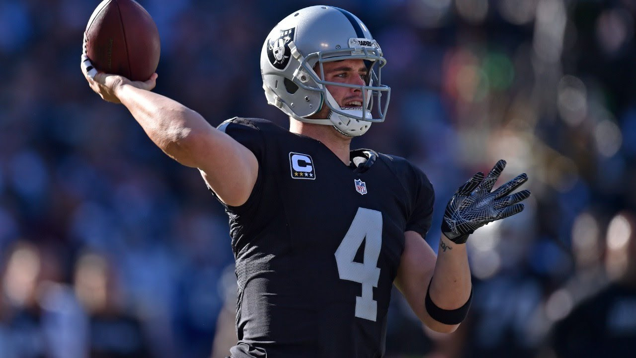 #2 Derek Carr: Las Vegas Raiders Quarterback