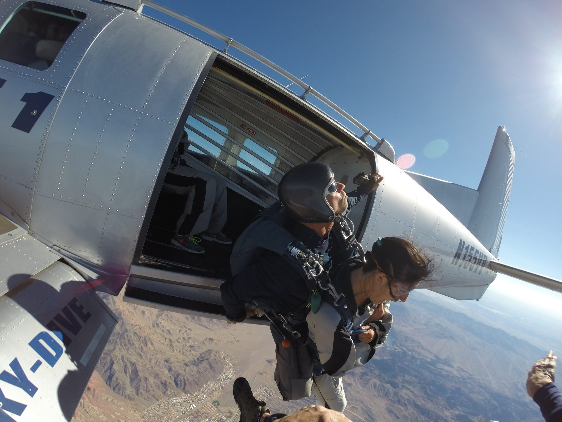 Skydiving