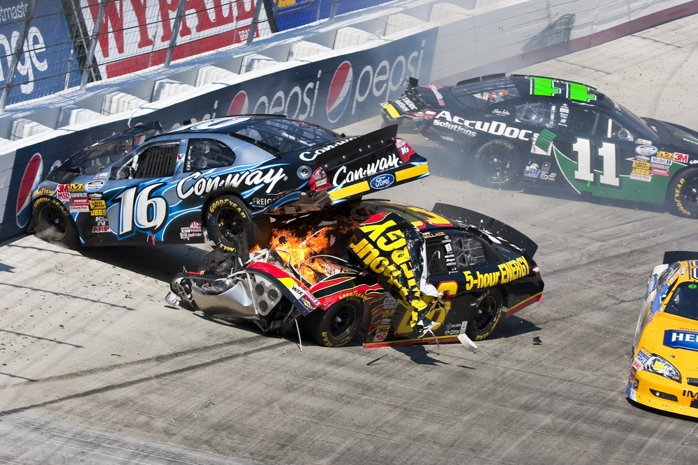 5 Worst Crashes at the Las Vegas Motor Speedway