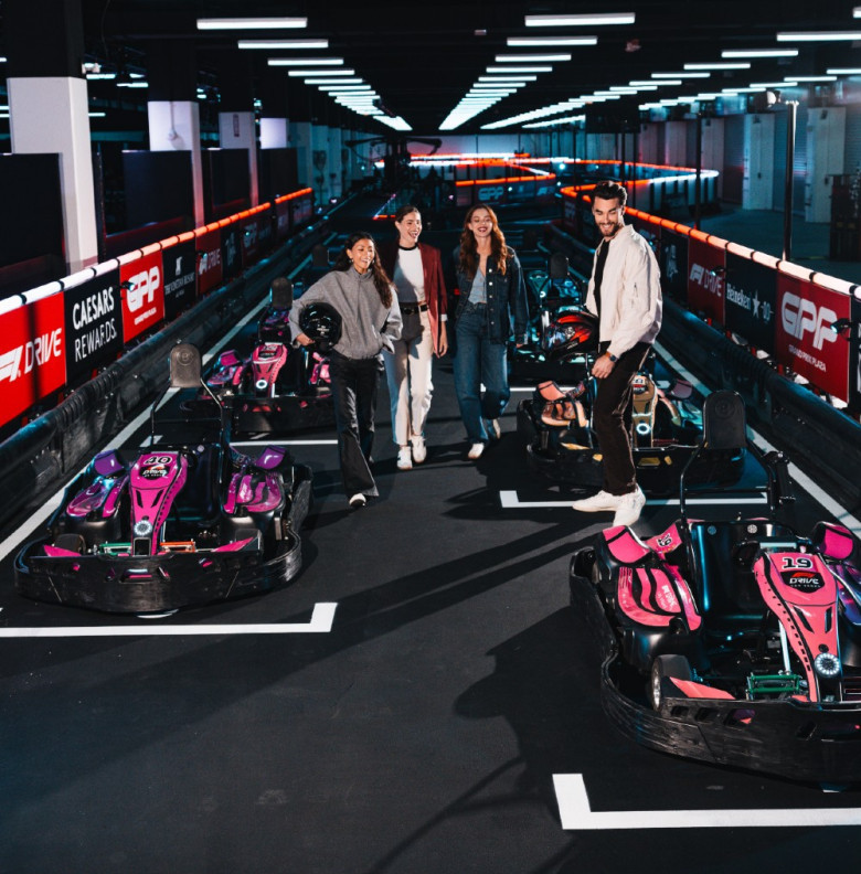 Grand Prix Plaza Reopens with F1 DRIVE Karting on Vegas Strip Circuit