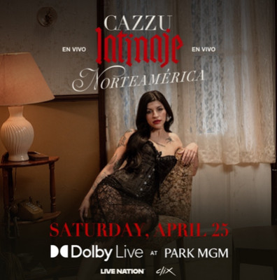 Cazzu Brings Latinaje Tour to Dolby Live at Park MGM April 2026